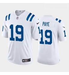 Men Indianapolis Colts Kwity Paye Royal White 2021 Draft Jersey