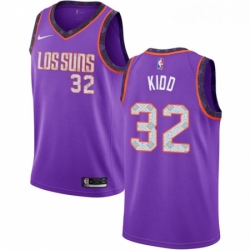 Youth Nike Phoenix Suns 32 Jason Kidd Swingman Purple NBA Jersey 2018 19 City Edition