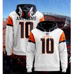 Denver Broncos Customized Hoodie 2024 White