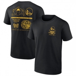 Men Golden State Warriors 2022 Black Court Street Collective T Shirt