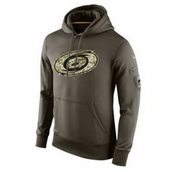 Men Carolina Hurricanes Nike Salute To Service NHL Hoodie