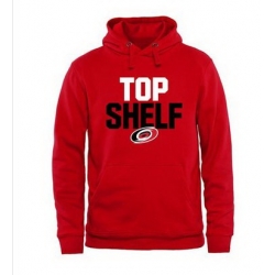 Men Carolina Hurricanes Top Shelf Pullover Hoodie Scarlet