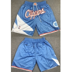 Los Angeles Clippers Basketball Shorts 021