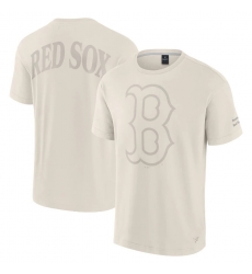 Men Fanatics Cream Boston Red Sox Elements Iconic T Shirt