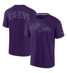 Men Fanatics Purple Baltimore Ravens Elements Iconic T Shirt