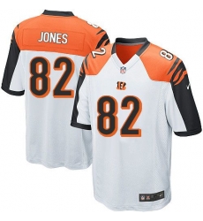 Nike Bengals #82 Marvin Jones White Youth Stitched NFL Elite Jersey