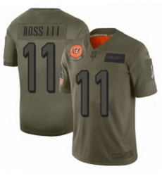 Youth Cincinnati Bengals 11 John Ross Limited Camo 2019 Salute to Service Football Jersey