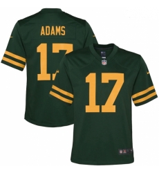 Youth Green Bay Packers #17 Davante Adams Nike Green Alternate Game Player Jersey