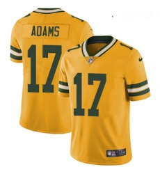 Youth Nike Green Bay Packers 17 Davante Adams Limited Gold Rush Vapor Untouchable NFL Jersey