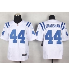 Nike Indianapolis Colts 44 Ahmad Bradshaw White Elite NFL Jersey