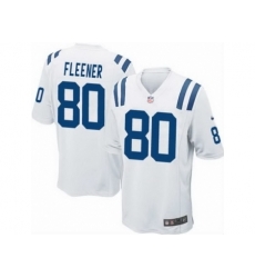 Nike Indianapolis Colts 80 Coby Fleener White Game NFL Jersey