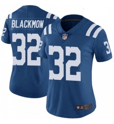 Women Indianapolis Colts Julian Blackmon Color Rush Vapor Untouchable Jersey Royal Limited