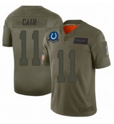 Womens Indianapolis Colts 11 Deon Cain Limited Camo 2019 Salute to Service Football Jersey