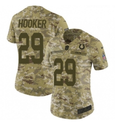 Womens Nike Indianapolis Colts 29 Malik Hooker Limited Camo 2018 Salute to Service NFL Jersey