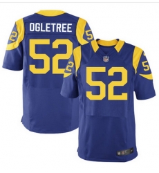 Nike Rams #52 Alec Ogletree Royal Blue Alternate Mens Stitched NFL Elite Jersey