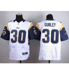 nike nfl jerseys st. louis rams 30 gurley white[Elite][gurley]