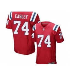 Nike New England Patriots 74 Dominique Easley red Elite NFL Jersey