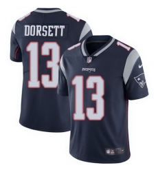 Nike Patriots 13 Phillip Dorsett Navy Vapor Untouchable Limited Jersey