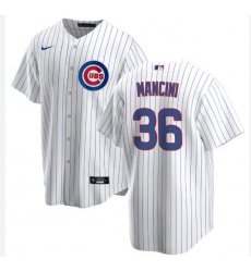 Men Chicago Cubs Trey Mancini #36 White Cool Base Stitched MLB Jersey