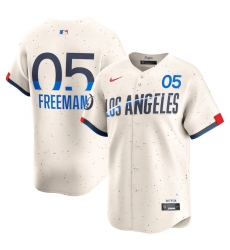 Men Los Angeles Dodgers Freddie Freeman #5 Ice Cream Flex Base 2024 Home Stitched Jersey