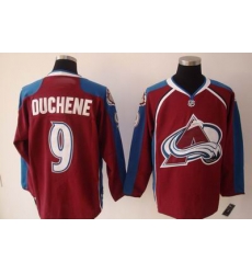 Colorado Avalanche #9 Duchene Red jersey