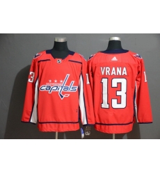 Capitals 13 Jakub Vrana Red Adidas Jersey