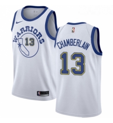 Youth Nike Golden State Warriors 13 Wilt Chamberlain Swingman White Hardwood Classics NBA Jersey