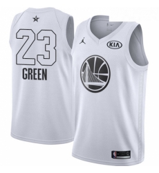 Youth Nike Jordan Golden State Warriors 23 Draymond Green Swingman White 2018 All Star Game NBA Jersey