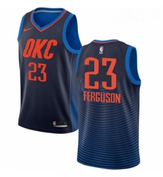 Womens Nike Oklahoma City Thunder 23 Terrance Ferguson Swingman Navy Blue NBA Jersey Statement Edition 