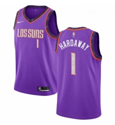 Youth Nike Phoenix Suns 1 Penny Hardaway Swingman Purple NBA Jersey 2018 19 City Edition