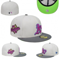 MLB Patch Fitted Hats 4126